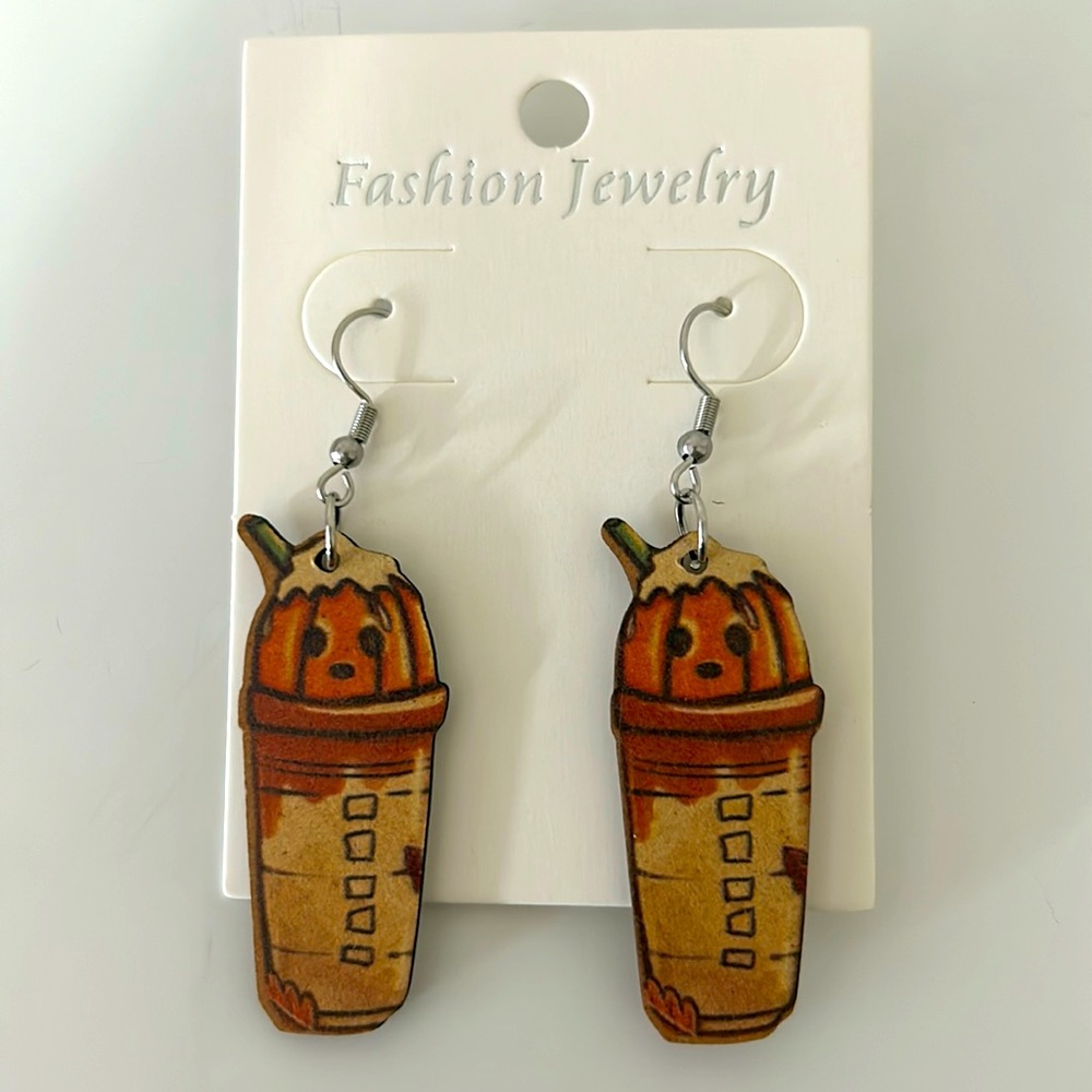 Pumpkin Spice Earrings